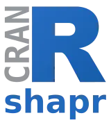 The 'shapr' logo